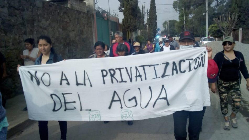 Marcha en Ixtapaluca