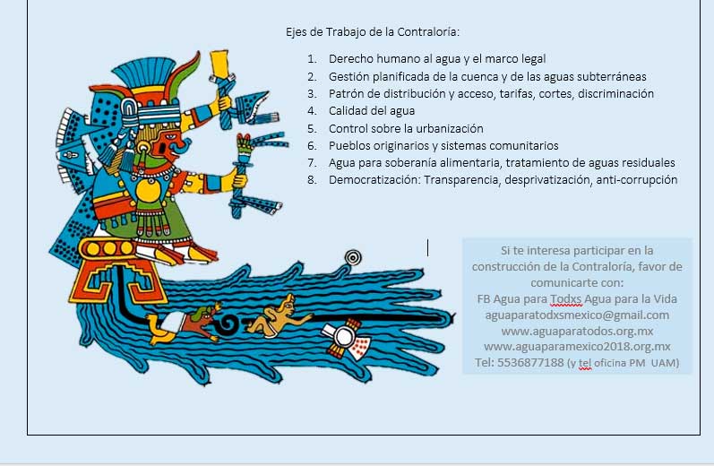Ceremonia de Instalación del Consejo Asesor  y de los Grupos Promotores de Comités Locales de la Contraloría Ciudadana Autónoma del Agua de la Ciudad de México