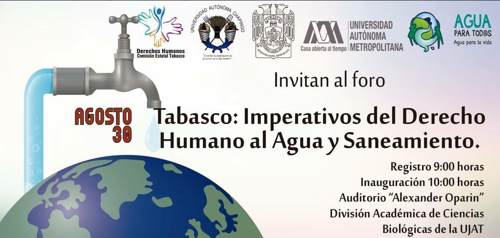 Tabasco: Imperativos del Derecho Humano al Agua