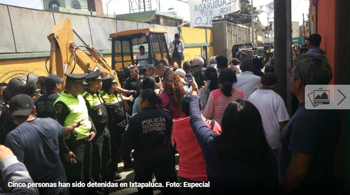 Denuncian violencia policíaca contra pobladores en Ixtapaluca; el CDHZL pide a Segob intervenir (Video)