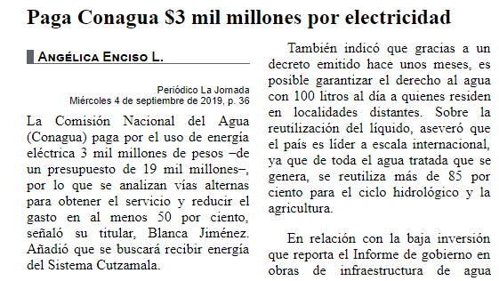 Paga Conagua $3 mil millones por electricidad