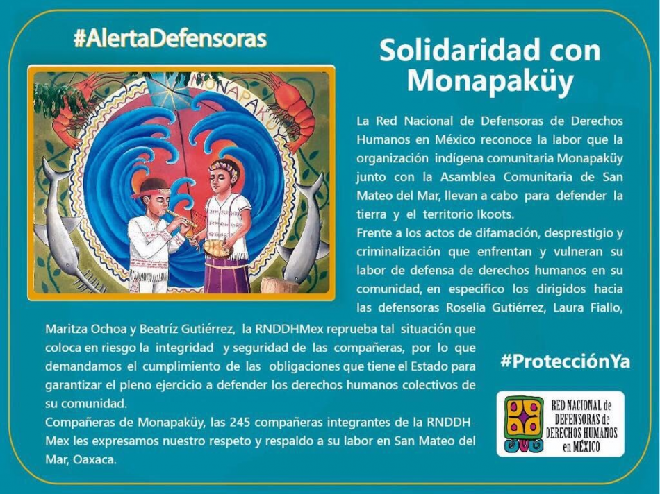 Solidaridad con Monapakuy