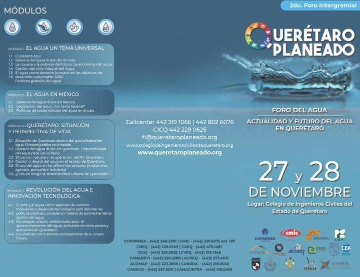Actualidad y futuro del agua en Querétaro - Agua para todos | Agua para ...