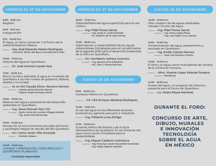 Actualidad y futuro del agua en Querétaro – Agua para todos | Agua para ...