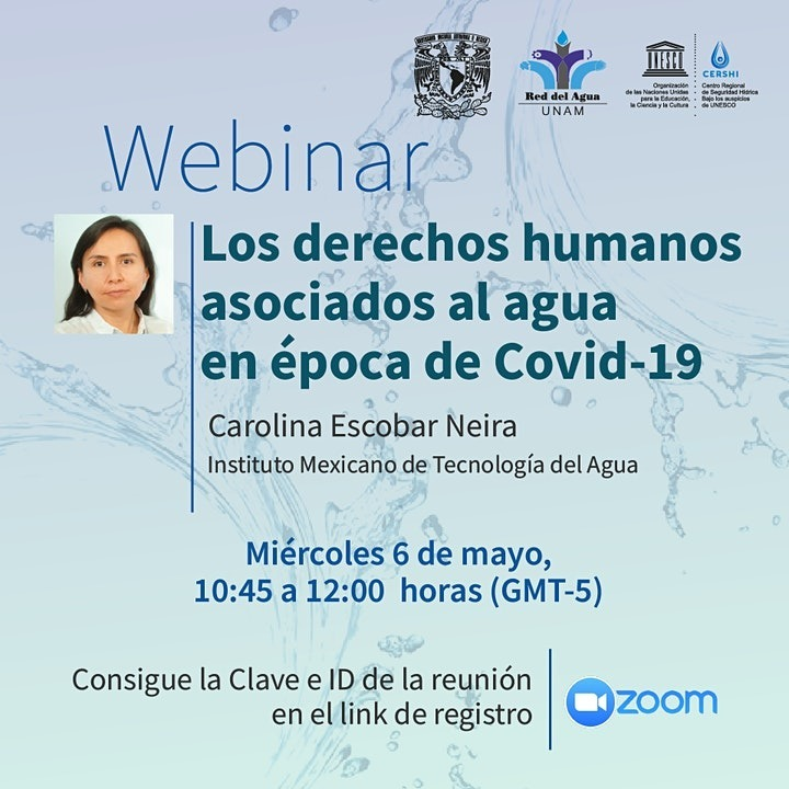 Los derechos humanos asociados al agua en época del COVID-19