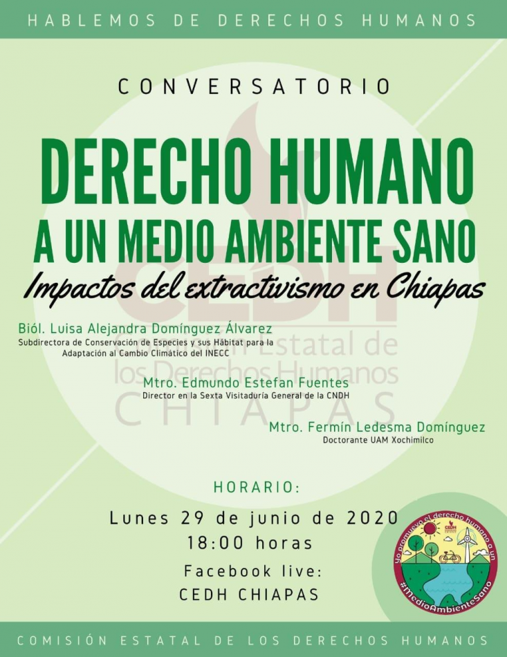 Conversatorio Derecho humano al ambiente sano