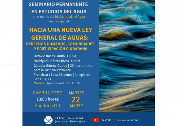 Seminario permanente en estudios del agua: Hacia una nueva ley general de aguas