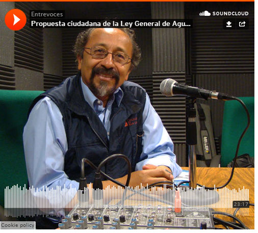 Podcast de entrevista de Francisco Peña sobre Ley General de Aguas